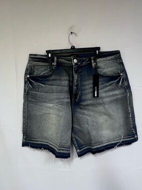NEW Novamen Run Around Relaxed Denim Shorts size: 40